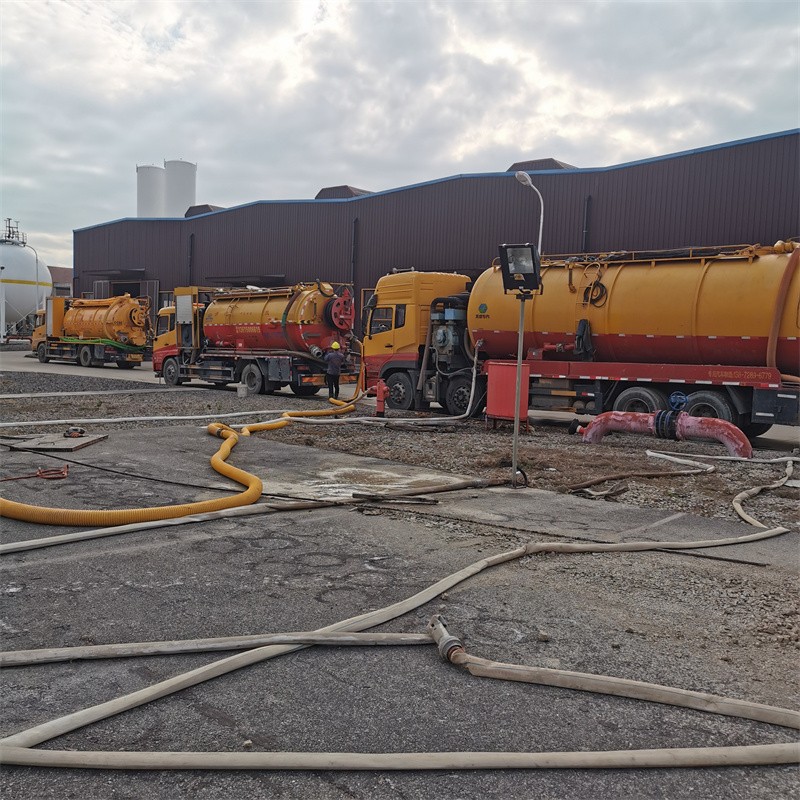 牟平污水池清理